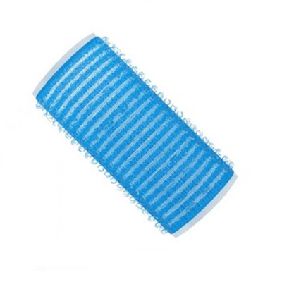 Self Gripping 28mm Velcro Rollers - Blue 12pk
